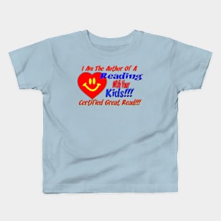 Certified Great Read Author Kids T-Shirt